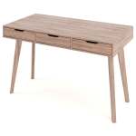Cooper Desk 3 Drawers - Blackwood