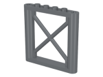 Parts Support 1 X 6 X 5 Girder Rectangular 64448 - Dark Bluish Grey