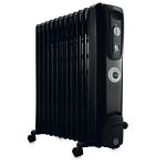 De'Longhi Delonghi 12 Fin Oil Heater Black 2500W