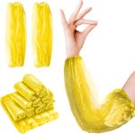 Yellow Plastic P.e. Sleeve Protectors