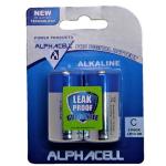 Alphacell Pro Alkaline Size C 2PC Digital Batteries 6 Pack