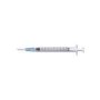 1ML Syringe 27G X 13MM With Needle Attached 100/BOX