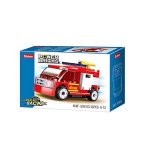 Sluban Power Bricks Pullback Fire Truck 55.00PCS