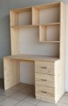 All In One Desk 3 Drawers – Raw