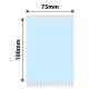 NB633 - NIIMBOT - B3S / B4 ONLY - 75X100MM - 75 BABY BLUE LABELS