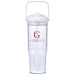 Kooshty Moomo Plastic Tumbler - 900ML - Red