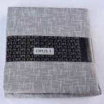 Atamis Paste Print Grey Tape And Lined Curtain 230 218 Cm