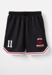 Cotton On License Soccer Short - Lcn Mar Black spiderman Hanging