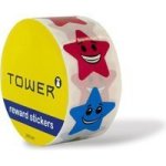 Reward Stars With Faces Dispenser Refill Roll 545 Stickers