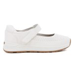 Pierre Cardin Velcro Strap Flat - White - 8