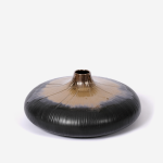 Earth Vase - Black & Bronze