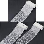 Nail Art Decoration White Lace