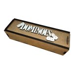 Wooden Box Game - Dominoes