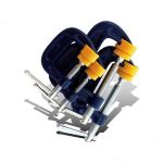 Tork Craft C-clamp 4 Piece Set