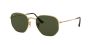 Hexagonal RB3548N 001/58 51 Polarized Sunglasses