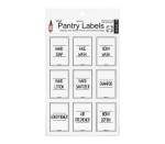 Pantry - Toiletry Labels