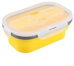 Foldable Silicone Lunch Box 1200ML Space Saving Container