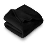 210CM X 150CM Plain Plush Suede Tecture Fleece Throw Blanket