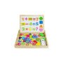 Magnetic Digital Jigsaw Puzzle With Double-sided Drawing Board F41-70-4