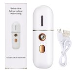 Nano Mist Moisturizer Facial Mist Humidifier For Soothing And Moisturizing Dry Facial Skin USB Rechargeable Small Handheld Facia