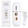 Nano Mist Moisturizer Facial Mist Humidifier For Soothing And Moisturizing Dry Facial Skin USB Rechargeable Small Handheld Facial Mist Portable Travel Facial Steamer Holiday Gift