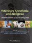 Veterinary Anesthesia And Analgesia - The Fifth Edition Of Lumb And Jones   Hardcover The 5TH Of Lumb And Jones