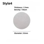 Coffee Accessories Steel Reusable Coffee Filter Screen 53MM-1.7MM