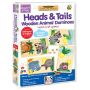 Heads & Tails Animal Dominoes Wooden
