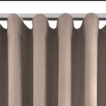 Ready-made Sorrento Lined Curtain In Nutmeg
