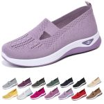 Orthopedic Shoes For Women Wide Width Breathable Walking Comfortable Slip On Non Slip Food Service Lightweight Arch Support Snea