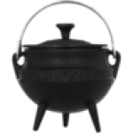 Bush Baby Quarter Sized Cast Iron Potjie Pot No. 1/4