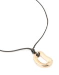 Goldair Gold Organic Pendant Cord Necklace