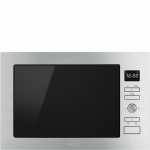 Smeg 25L Stainless Steel Built-in Microwave - FMI425X