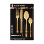 Russell Hobbs Mat Gold 16 Piece Cutlery Set