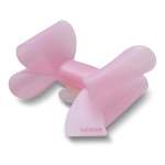 Pink Asymmetrical Bow Jibbitz - Symbol