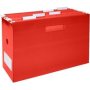 Bantex B3465 A4 Portable Suspension File Box Red