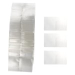 Pretyzoom 400 Pcs Heat Shrink Film Bottle Closure Wrap For 2.8-3CM Diameter Caps Shrink Wrap Bags For Glass Bottles Heat Seal Pa
