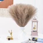 5PCS Artificial Reed Pampas Flowers Artificial 42.93 Cm Single Fork Pampas Grass Bohemian Decoration Durable And Easy To Use Ind