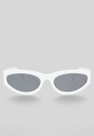 Superbalist Hannah Cateye Sunglasses-white