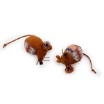 CAT Afp Toy Dreams Cher Fat Mouse Brown