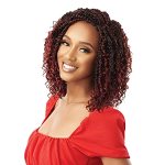 Xpression Outre Crochet Braids X-pression Twisted Up 2X Boho Wavy Bomb Twist 10INCH 1-PACK Drafru