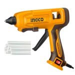Ingco - Hot Glue Gun 45W With 8 Glue Sticks 11.2MM - GG408