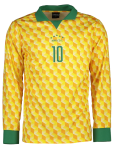 Brazil Number 10 Sports Shirt - XL Assorted