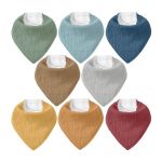 Muslin Baby Bibs Soft Triangular Baby Bandana Drool Bibs