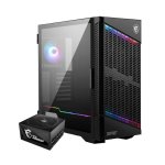 MSI Chassis And Psu Combo Bundle Mag Velox 110P Chassis Mpg 850W 80 Plus Gold Fully Modular Power Supply