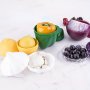 Versatile Reusable Produce Saver - Perfect For Fruits & Vegetables Keeps Food Fresh Longer Ideal For Onions Lemons Apples Garlics
