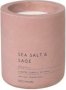 Scented Candle In Container Sea Salt And Sage Pink Fraga Large