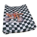 Changing Mat Cover Checkered Dirt Bike Rust And Olive Set