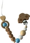 Silicone Pacifier Holder With Teether