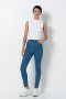 High Waist Skinny Jeans - 16 / Mid Wash
